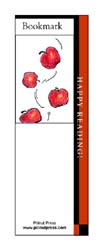 Apples Bookmark