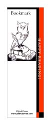 Literary Owl Bookmark This bookmark depicts a Literary Owl.