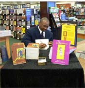 Mack Webb at a Book Signing